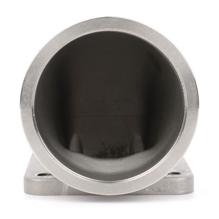 SS 3 76mm Vband Stainless 90 Degree Elbow Adapter Flange Cast For T3