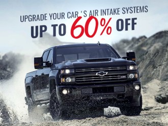 Breathe New Life Into Your Vehicle With New Air Intake Systems! Up To 60% Off
