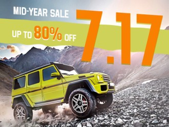 Up to 80% OFF! Clock’s Ticking On 7.17 MID-YEAR SALE!