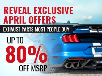 Ready,Steady,GO!Catch the Best Exhaust Parts Deals!