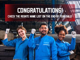 Congratulations! check the rebate name list on the end-of-year sale!