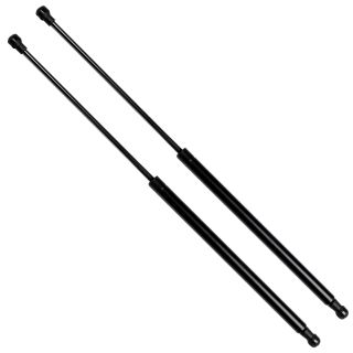 2pcs Hood Lift Supports Front Side Struts Spring Smooth Silver Steel 2pcs Hood Lift Supports Front Side Struts Spring Smooth Silver Steel