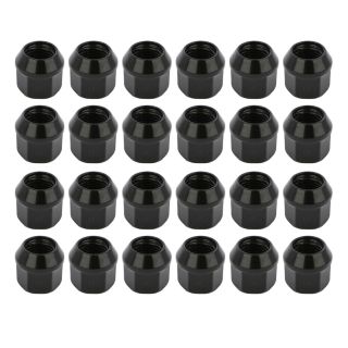 CWA 12x1.5 Bulge Acorn Locking Lug Nuts – Chrome 4-Pack With Key, 1.75” Tall