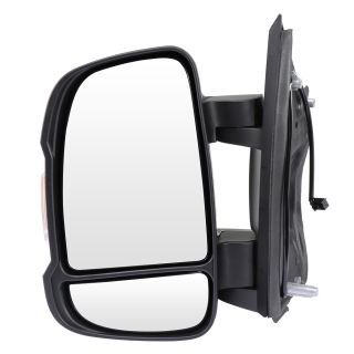 thumbnail image 2 of Power Side View Door Mirrors With Turn Signal For 2005-2010 Scion Tc – Black Pair 2 of 6
