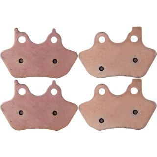 thumbnail interactive-video image 1 of Foreverun Motor Sintered Brake Pad Set For Harley Davidson - Front & Rear 3 Sets FA400 1 of 5