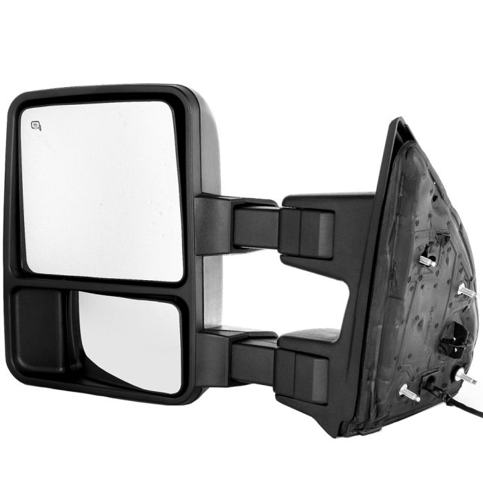 Towing Mirror LH Driver Side For 03-07 Ford F250-550 Super Duty Telescoping Manual LED Signal