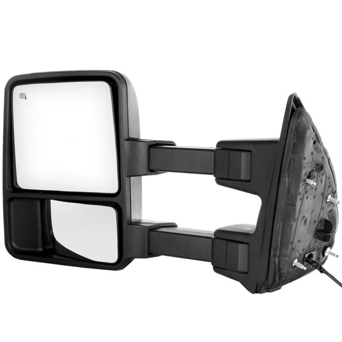 Towing Mirror LH Driver Side For 03-07 Ford F250-550 Super Duty Telescoping Manual LED Signal