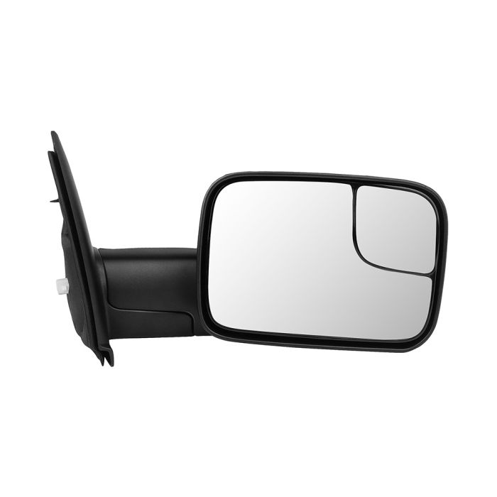 02-08 Dodge Ram 1500 03-09 Dodge Ram 2500 Side Tow Mirror with Power Operation Heated Flip-up Convex Glass Right