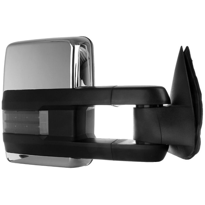 Towing Mirrors Power Heated Chrome 2002 Chevrolet Avalanche 1500 2002 Chevrolet Avalanche 2500 Driver & Passenger Side