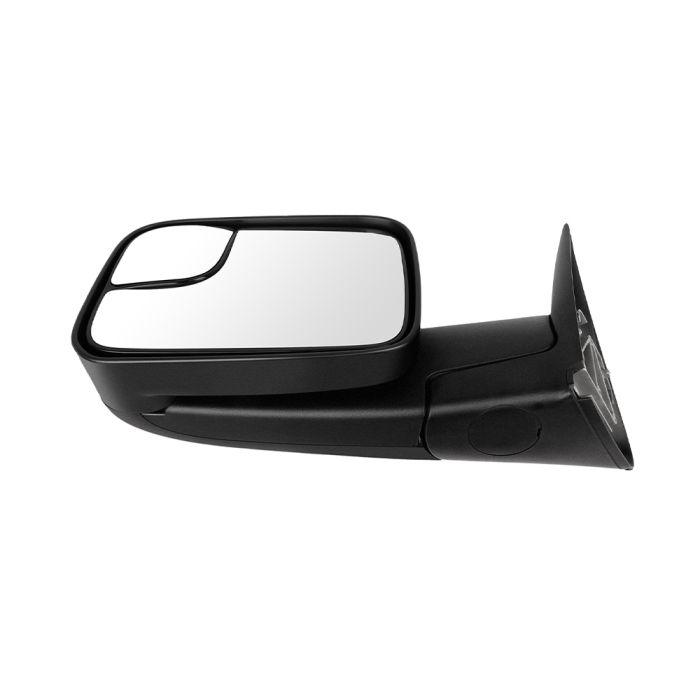 Towing Mirrors 94-01 Dodge Ram 1500 94-02 Dodge Ram 2500 Support Brackets Manual Black Left Right Side