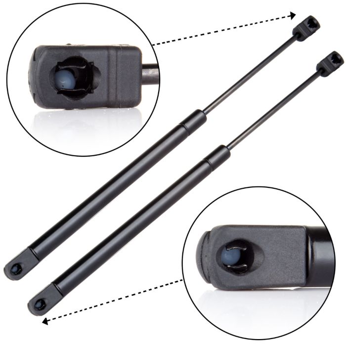Hood Gas Lift Support For 2004-2008 Ford F150 2008 Lincoln Mark LT Front 2 Pcs