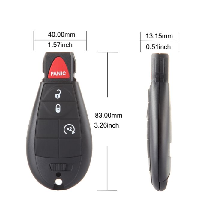 Keyless Entry Remote Key For 08-13 Dodge Charger Jeep Grand Cherokee