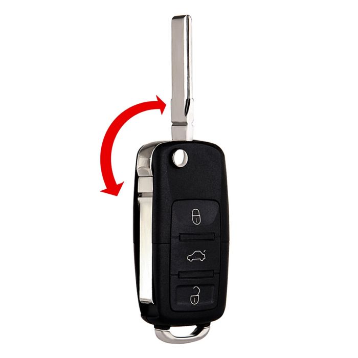 Key Fob Shell Case For 02-10 Volkswagen Beetle 02-05 Volkswagen Golf