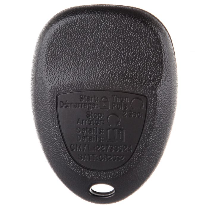 Remote Key Fob Shell Case For 05-09 Buick Allure Buick LaCrosse