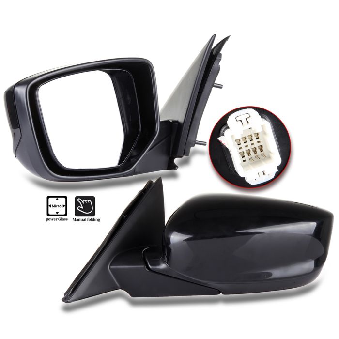 2008-2012 Honda Accord Side View Mirror Power Adjusted Driver Side Mirror