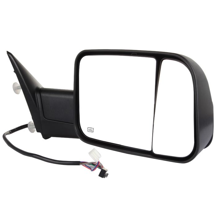 Power Heated Towing Mirror For 09-10 Dodge Ram 1500 Dodge Ram 2500 Driver & Passenger Side Pair