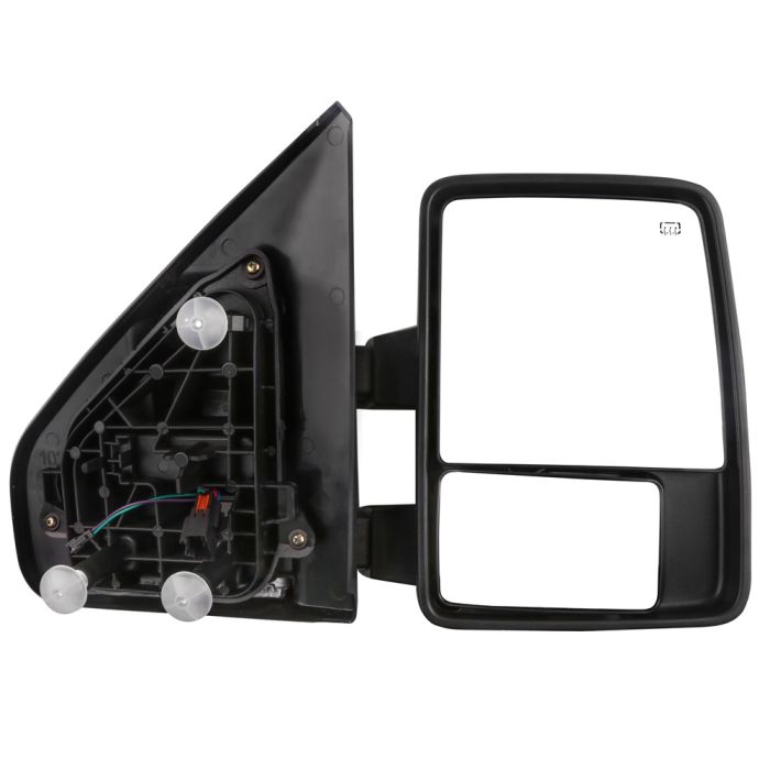 2004-2014 Ford F150 Towing Mirrors Power Control Manual Fold Heated With Turn Signal Light L+R