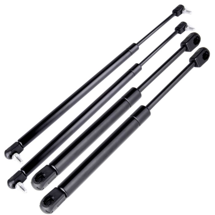 1999-2004 Jeep Grand Cherokee Tailgate+Hood Lift Supports 4 Pcs