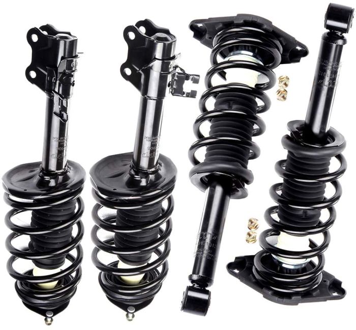 Front Rear Quick Complete Strut Assembly For 2002-2006 Nissan Sentra Left Right