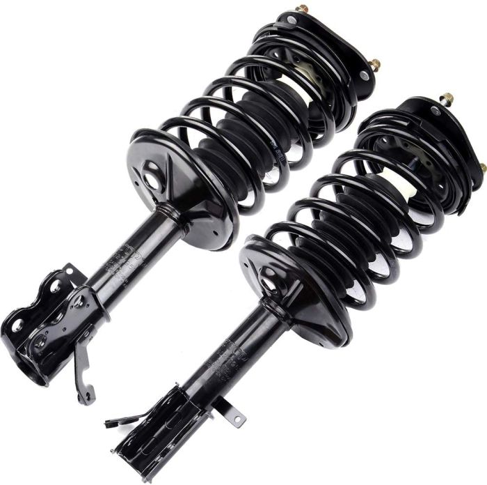 For 1993-1997 Geo Prizm 1993-2002 Toyota Corolla Front Pair Quick Complete Strut Assembly
