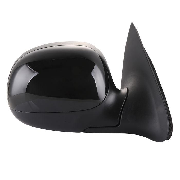 Black Passenger Side Mirror Power Manual Folding For 1997-2003 Ford F-150 1997-1999 Ford F-250 2004 Ford F-150 Heritage 