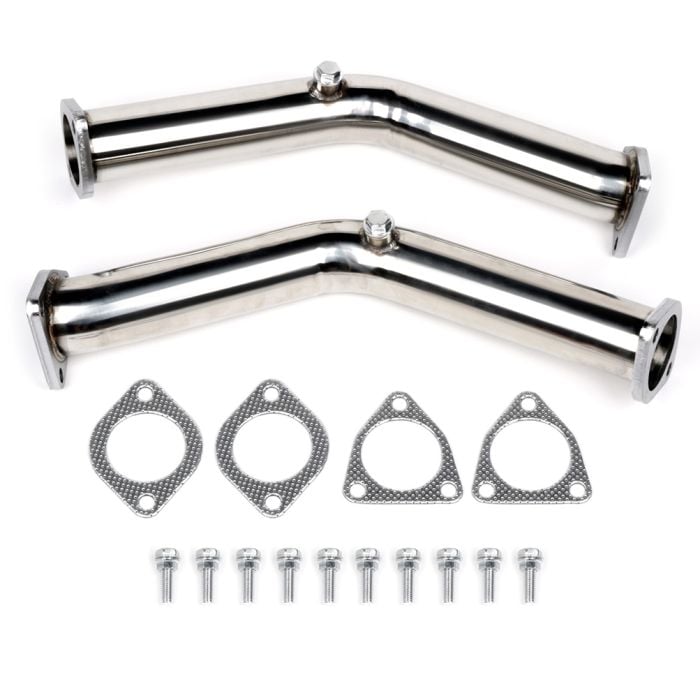 Exhaust Pipes For 3.5L 03-09 Nissan 350Z , 03-08 Infiniti G35 With Gaskets And Bolts