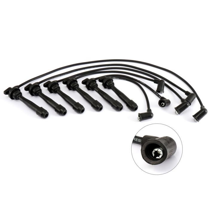 SCITOO Ignition Spark Plug Wire Set For Kia Tiburon Sonata Santa Fe 09015 3878