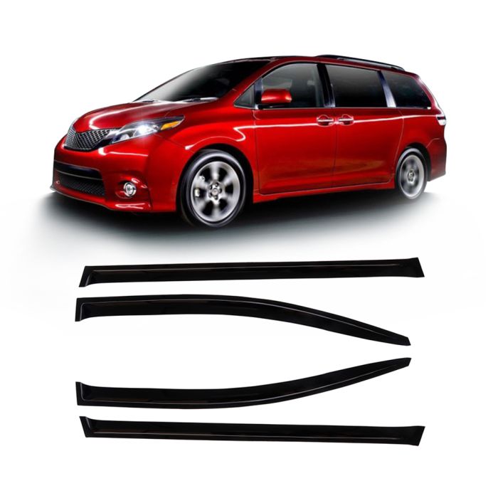 Sun Rain Guard Vent Shade For Toyota Sienn - 4piece 