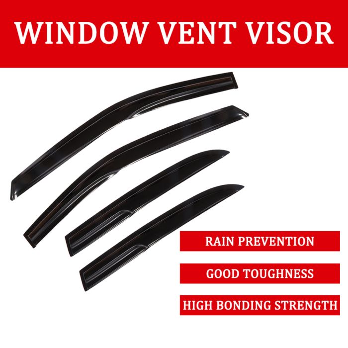 Window Shade Original Window Sun Rain Guard For Honda Accord - 4piece 