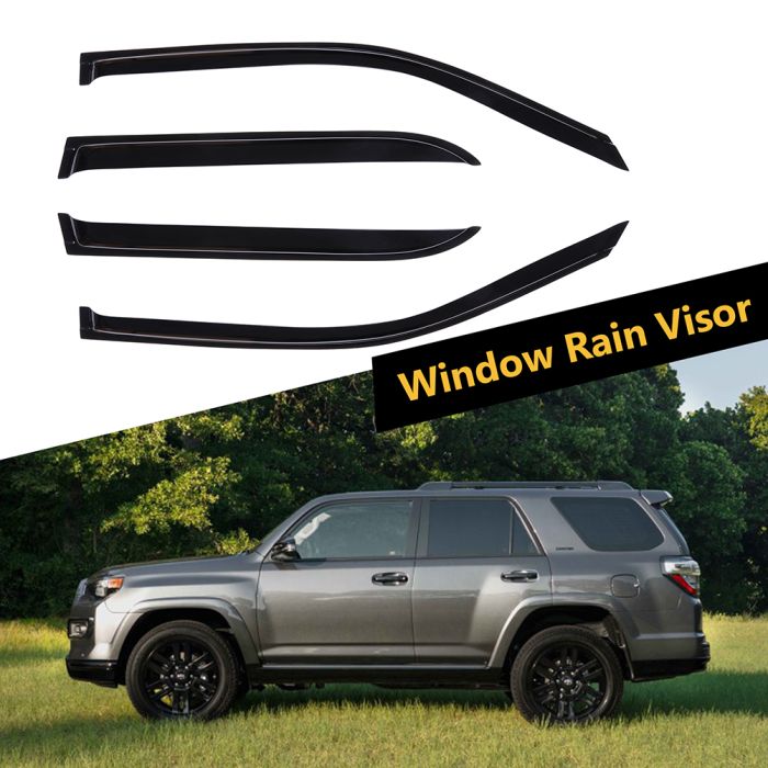 Window Shade Original Window Sun Rain Guard For Toyota 4Runner - 4piece