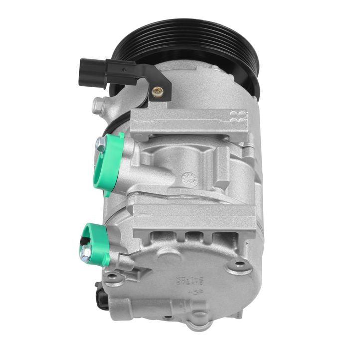 AC Compressor With Clutch For 12-14 Hyundai Sonata 2.0L, 12-18 Kia Optima 2.0L/2.4L 12V