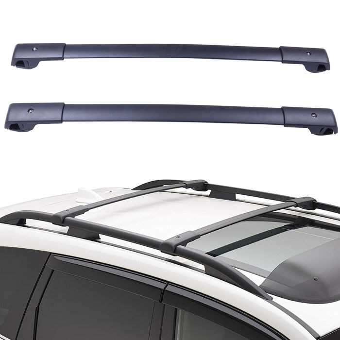 For 2014-2019 Subaru Impreza Aluminum Aero Roof Rack Cross Bars 