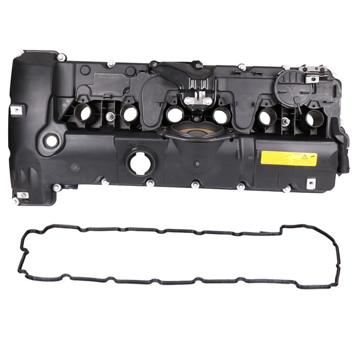 ECCPP Engine Valve Cover W/Gaskets for BMW Left /Right 11127552281 Driver Passenger Side 1 Piece 
