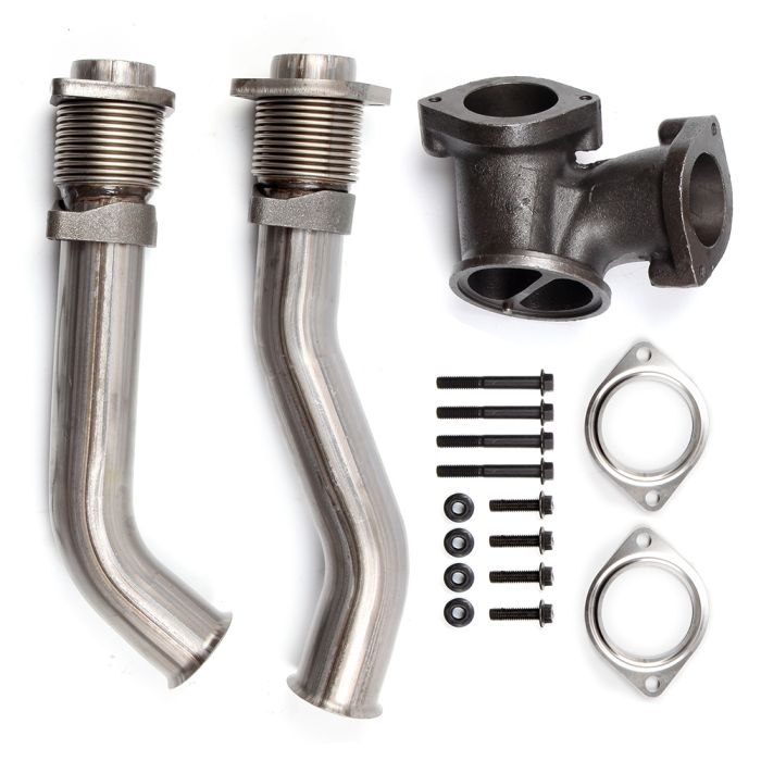 7.3L Turbo Diesel Exhaust Up Pipes 2003 Ford E350 Club Wagon 1999-2002 Ford E350 Econoline Club Wagon