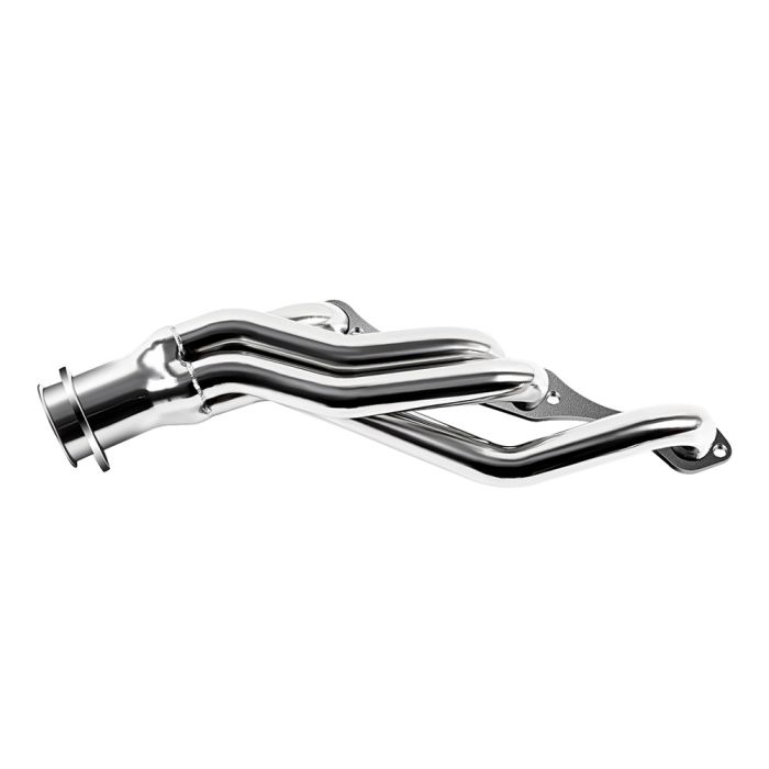 Mid Length SS Exhaust Header For SBC 283 327 350 383 400, 75-81 Chevy Camaro, 75-85 Chevy Impala 5.0L