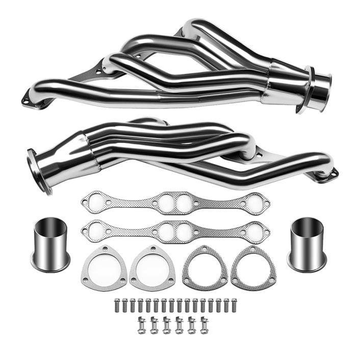 SS Exhaust Racing Header For Chevy SBC 265, 267, 283 V8 Engine, 68-81 Chevy Camaro 4-1 Design