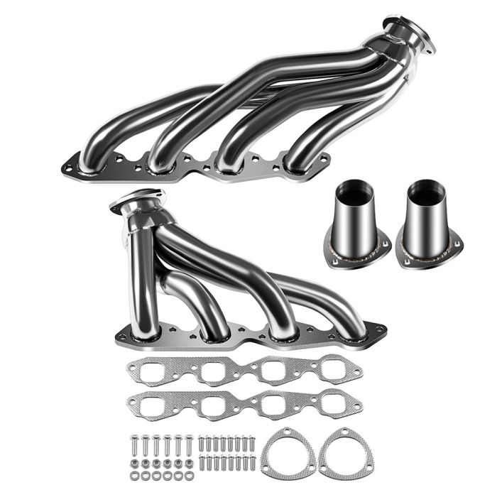 1971-1972 Chevy Bel Air 1971-1972 Chevy Biscayne 6.6L Stainle SS Exhaust Manifold Shorty Header