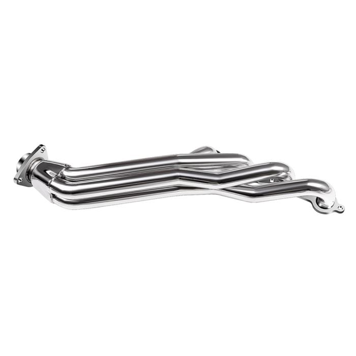 2007-2014 GMC Sierra Chevy Silverado 1500 4.8 5.3 6.0L STAINLESS LONG TUBE HEADER EXHAUST+Y-PIPE 