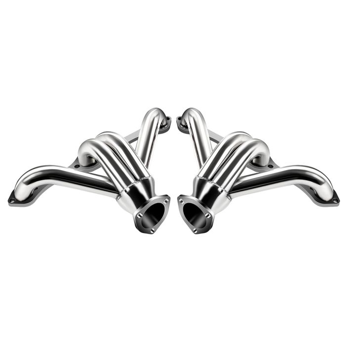 SS Shorty Exhaust Header For 90-93 Chevy C1500/2500/3500 7.4L, 91-96 Chevy K1500 7.4L Stainless Racing Manifold