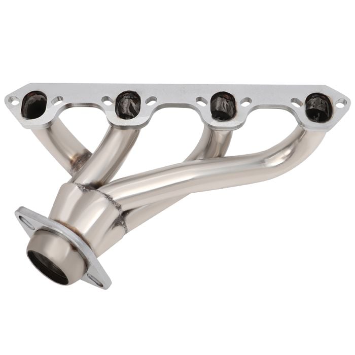 T-304 Shorty Exhaust Headers Manifold for 90-96 Ford F150/F250/Bronco 5.8L V8 GAS OHV 4-2-1 Design