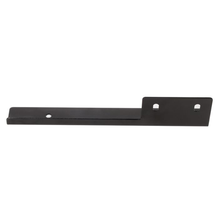 Black Brushed Aluminum Front License Plate Relocate Mounting Bracket Universal
