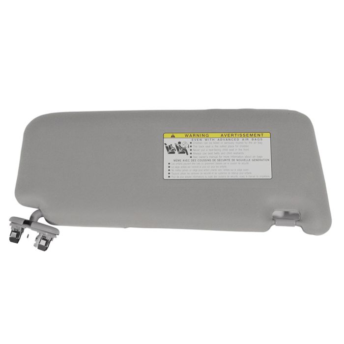 Sun Visor Gray Left Driver Side with Sunroof for Toyota (74320-06800-B0,04002-30706-B0)- 1 PC 