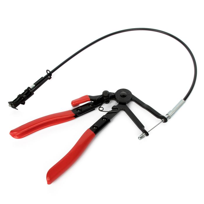 24''Cable Wire Hose Clamp Pliers Car Repairs Removal Tools Long Reach Flexible
