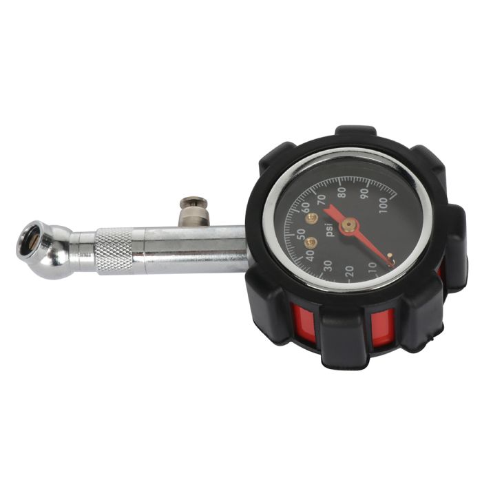 0-100Psi Dial Meter Universal Tire Air Pressure Gauge Tester For Trucks