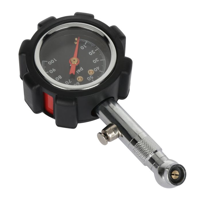 0-100Psi Dial Meter Universal Tire Air Pressure Gauge Tester For Trucks