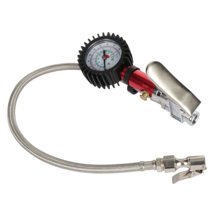 220Psi Dial Meter Universal Tire Air Pressure Gauge Tester For Car Truck