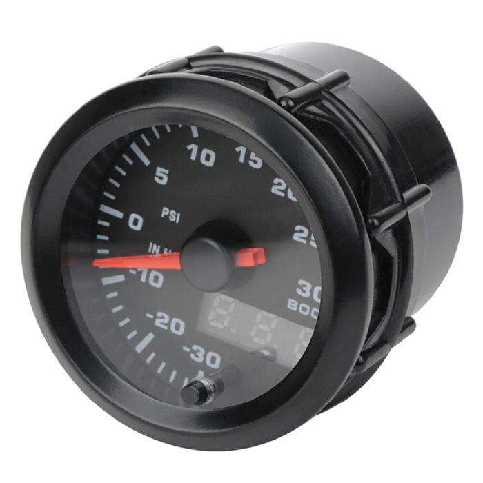 Car Turbo Boost Gauge Pointer Digital LED Pressure Meter (E10789501CP) - 1 Piece