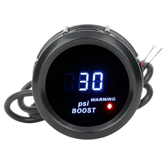 Digital LED Turbo Boost Gauge Meter PSI Pressure Gauge （E10789601CP）- 1 Piece