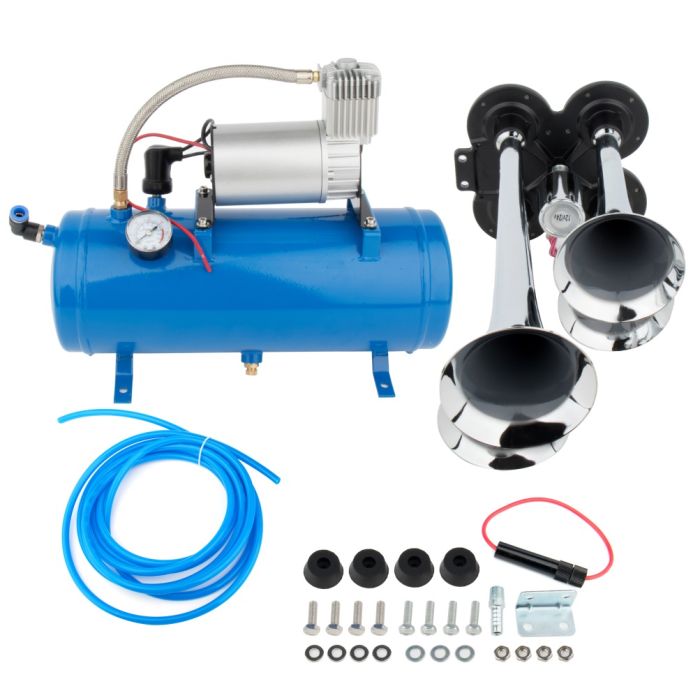 Air Horn Compressor Kit For Jeep 