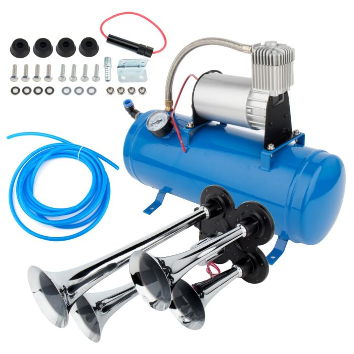 Air Horn Compressor Kit For Jeep 